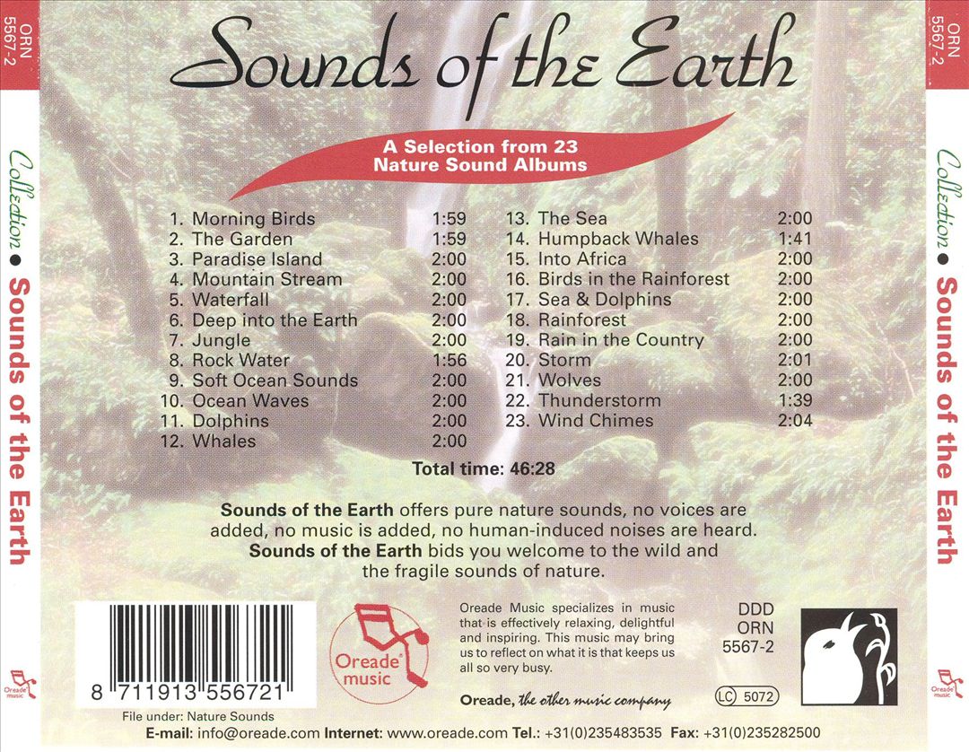 Sounds of the Earth Collection cover art
