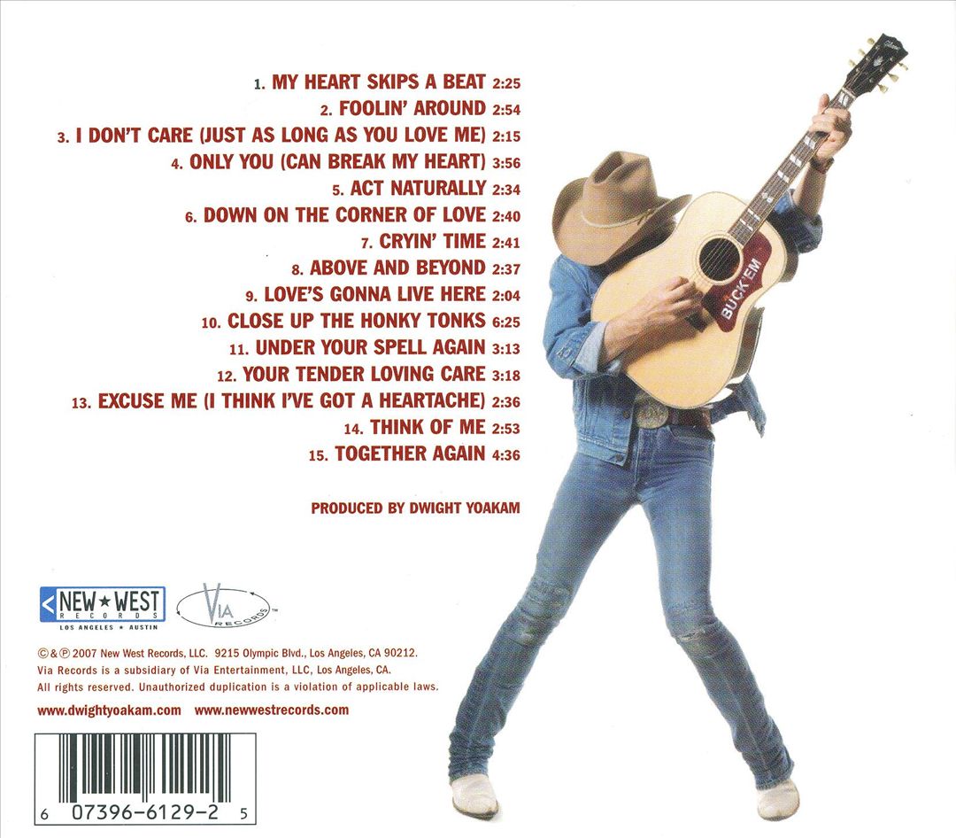 Dwight Sings Buck cover art