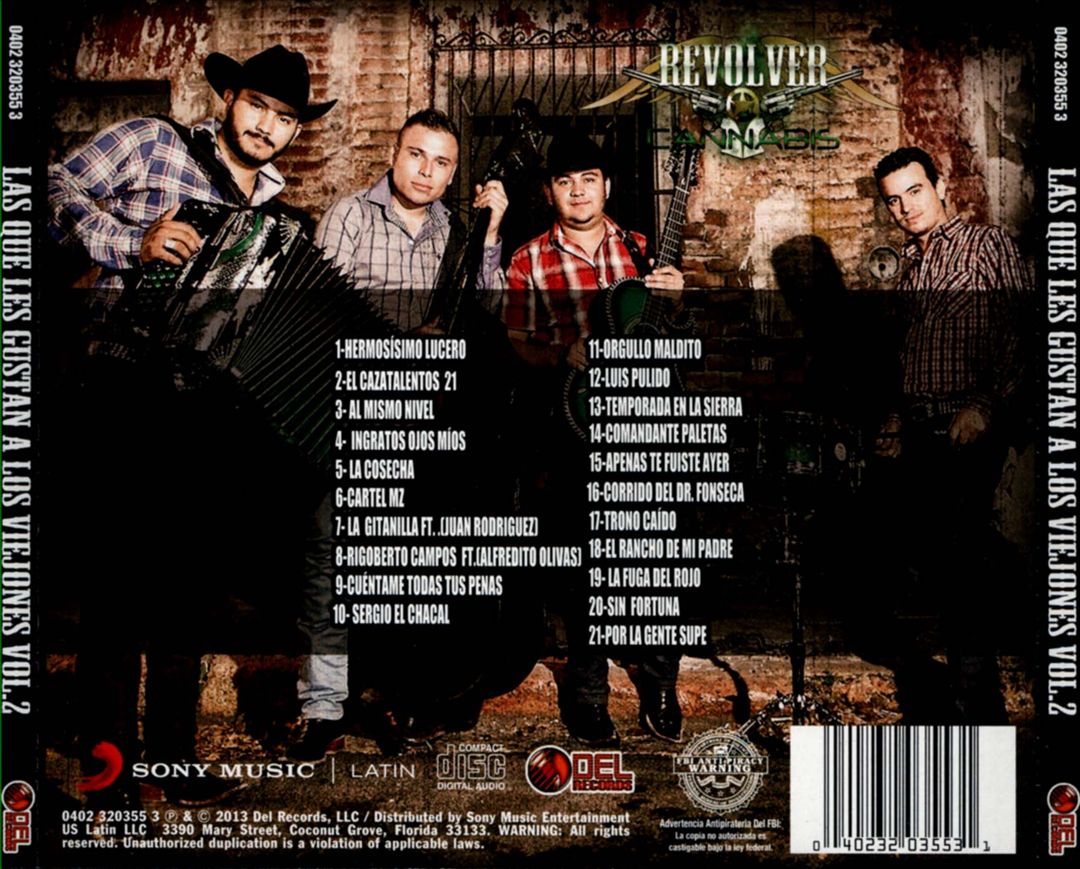 Que Les Gustan a Los Viejones, Vol. 2: En Vivo Con Tololoche cover art