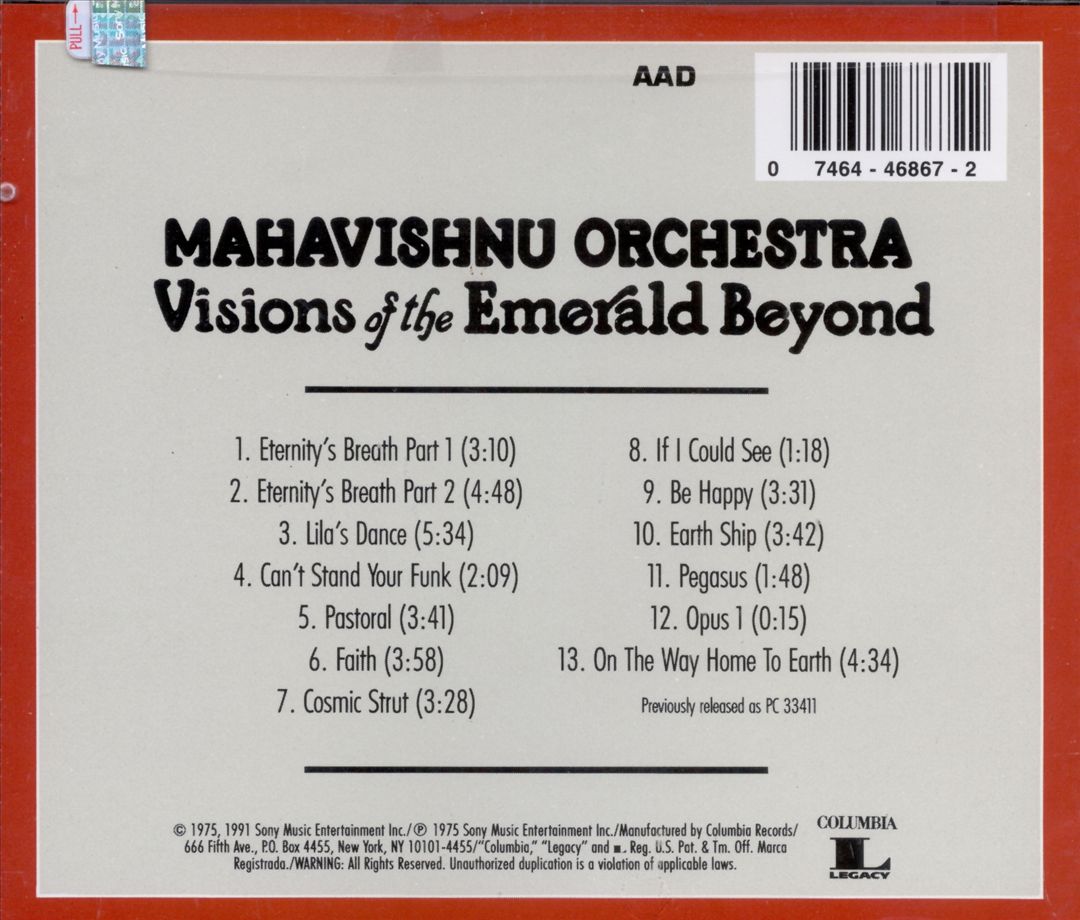 Visions of the Emerald Beyond cover art