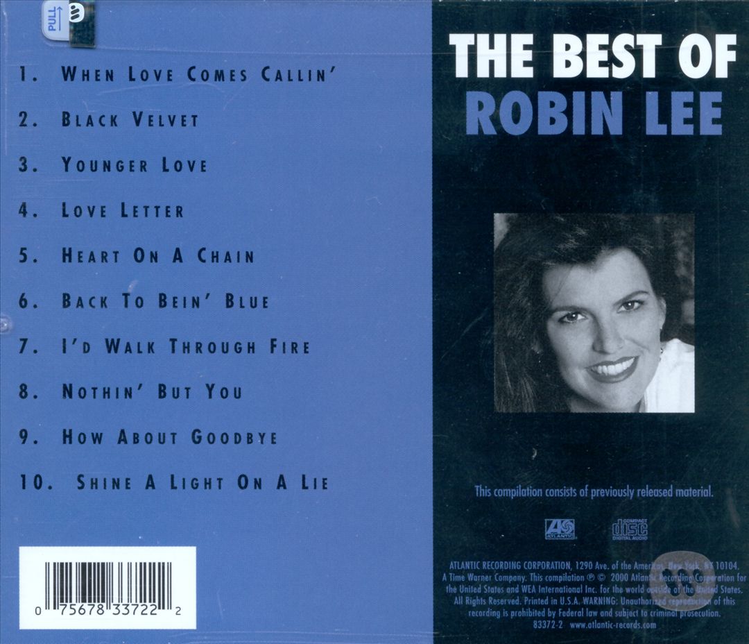 Best of Robin Lee cover art