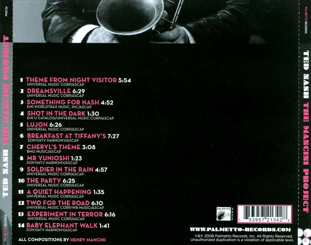 Mancini Project cover art