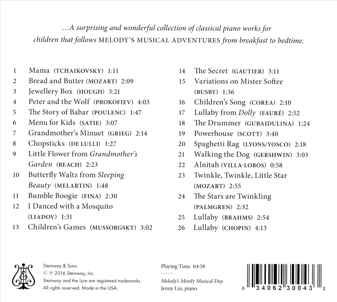 Melody's Mostly Musical Day cover art