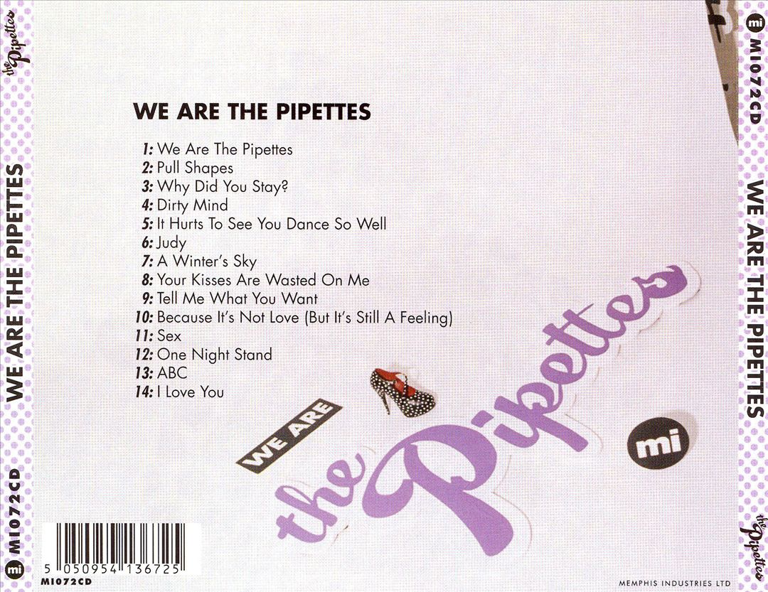 We Are the Pipettes cover art
