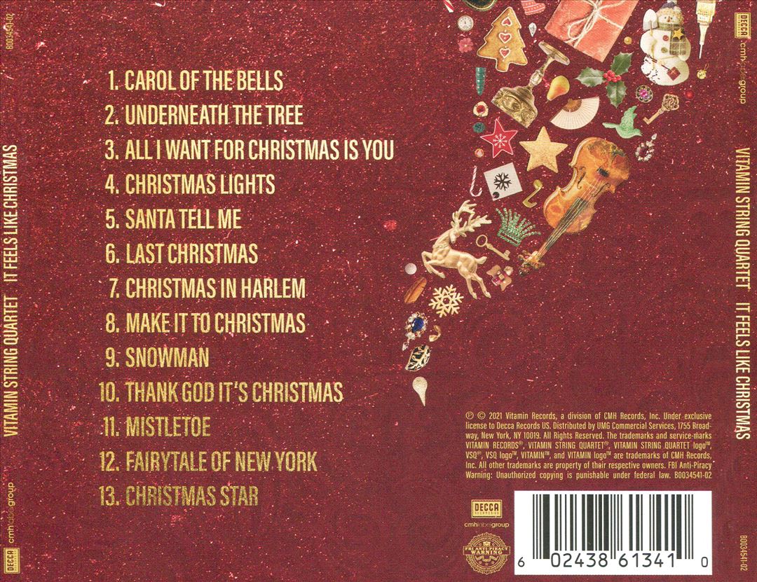 It Feels Like Christmas cover art