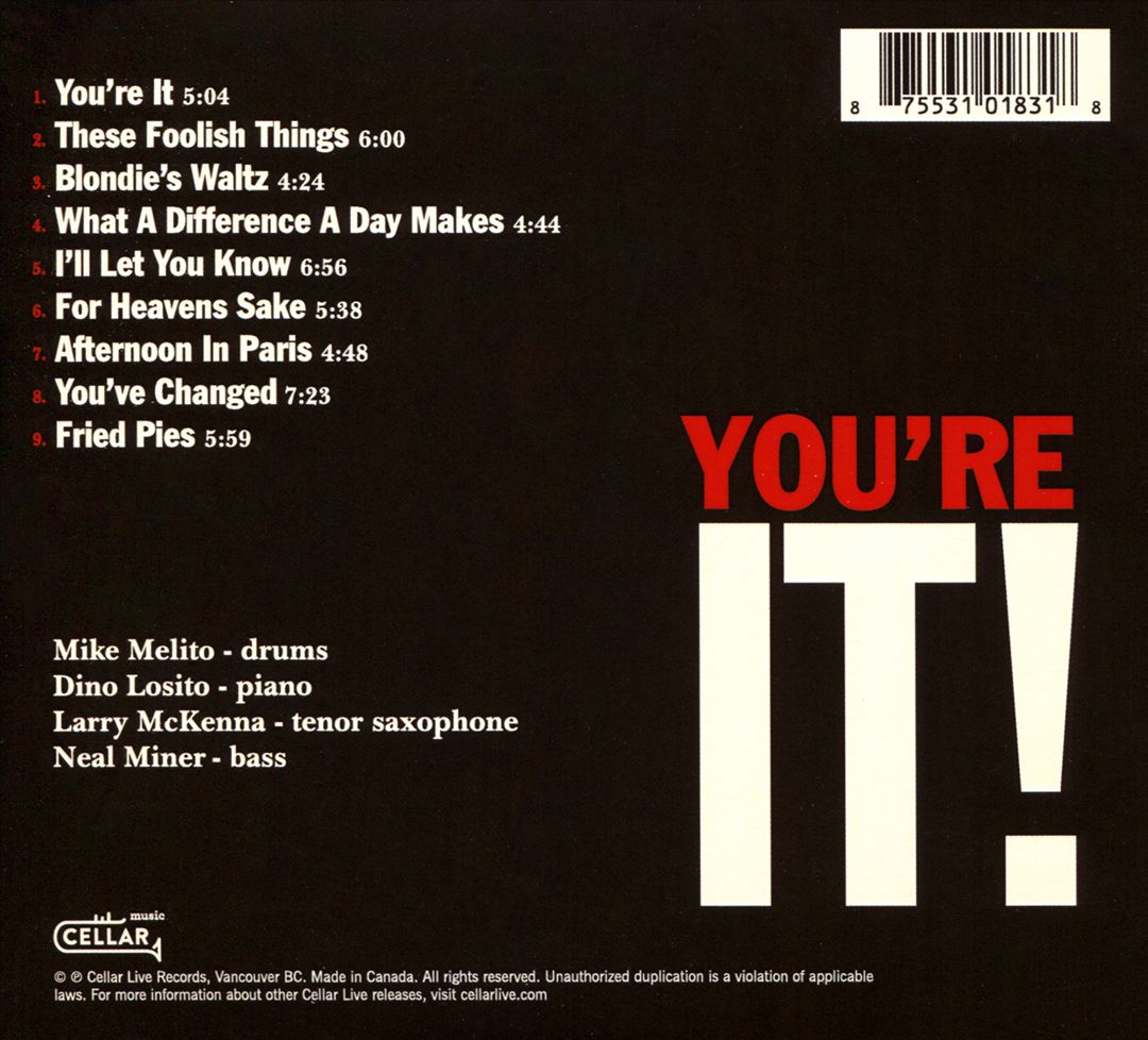 You're It cover art