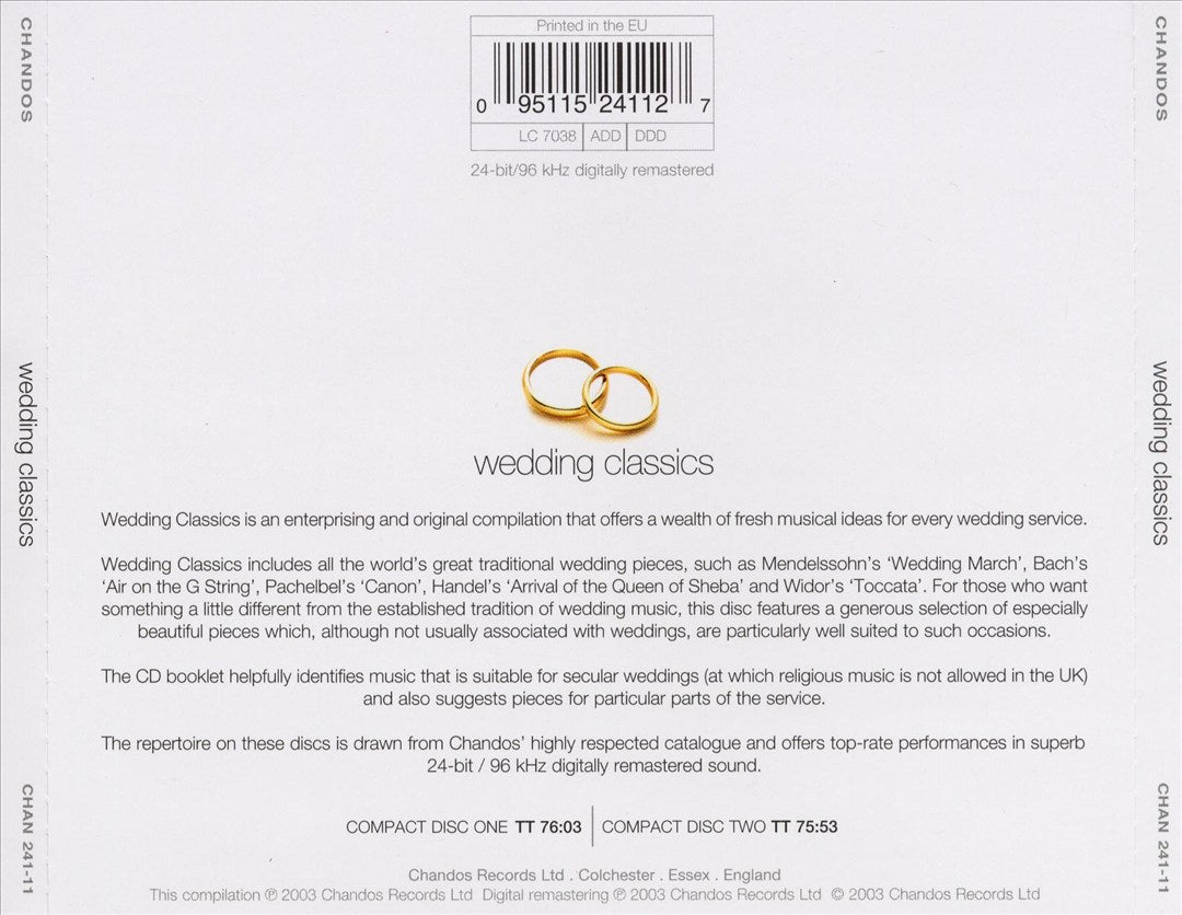 Wedding Classics cover art