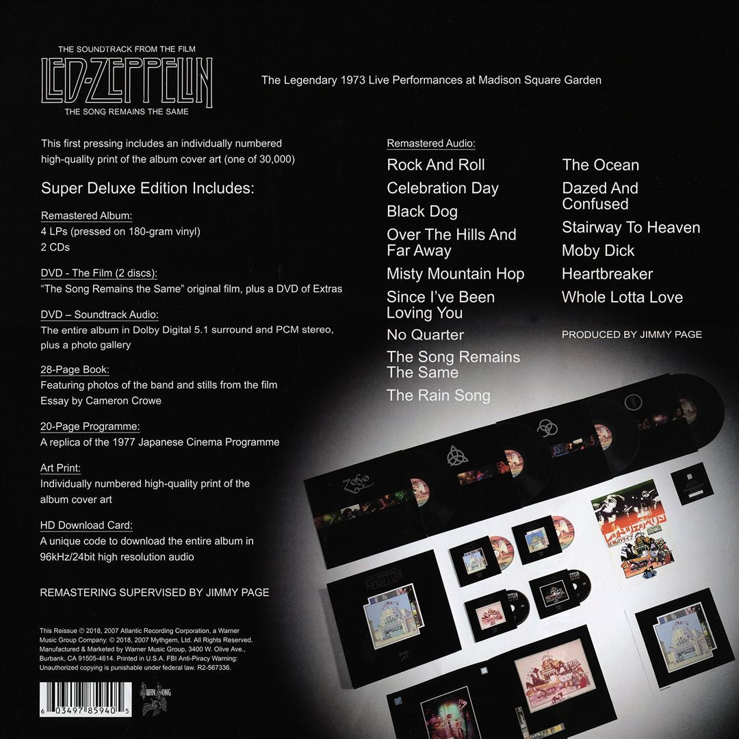 Song Remains the Same cover art