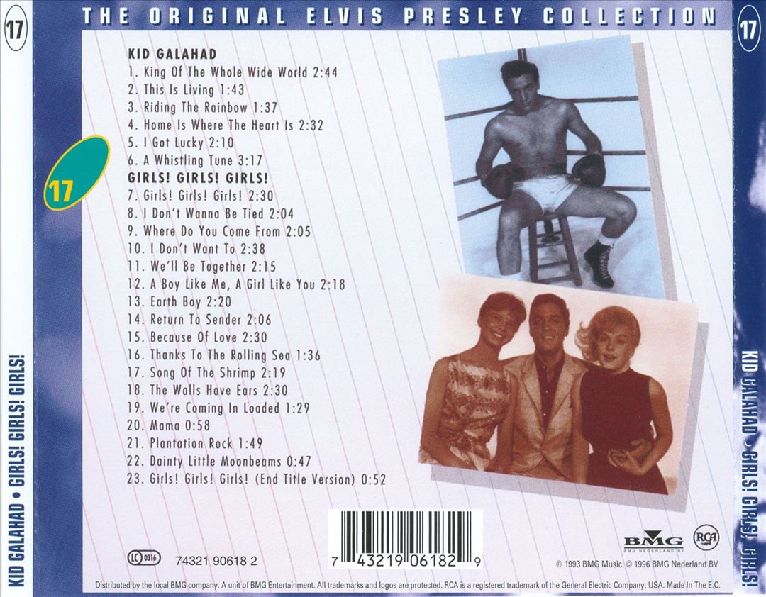 Kid Galahad/Girls! Girls! Girls! cover art