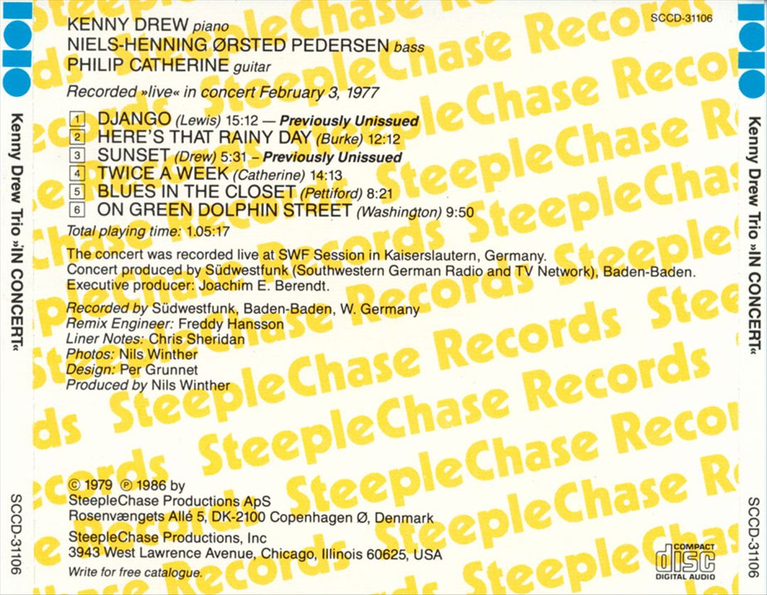 In Concert cover art