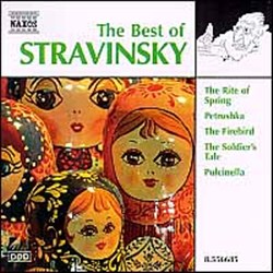 Best of Stravinsky cover art