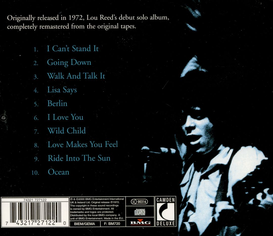 Lou Reed cover art