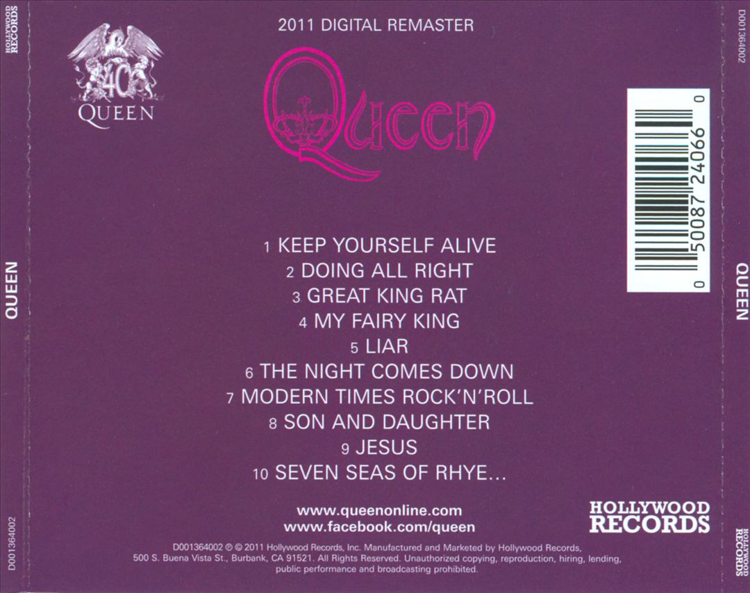 Queen cover art