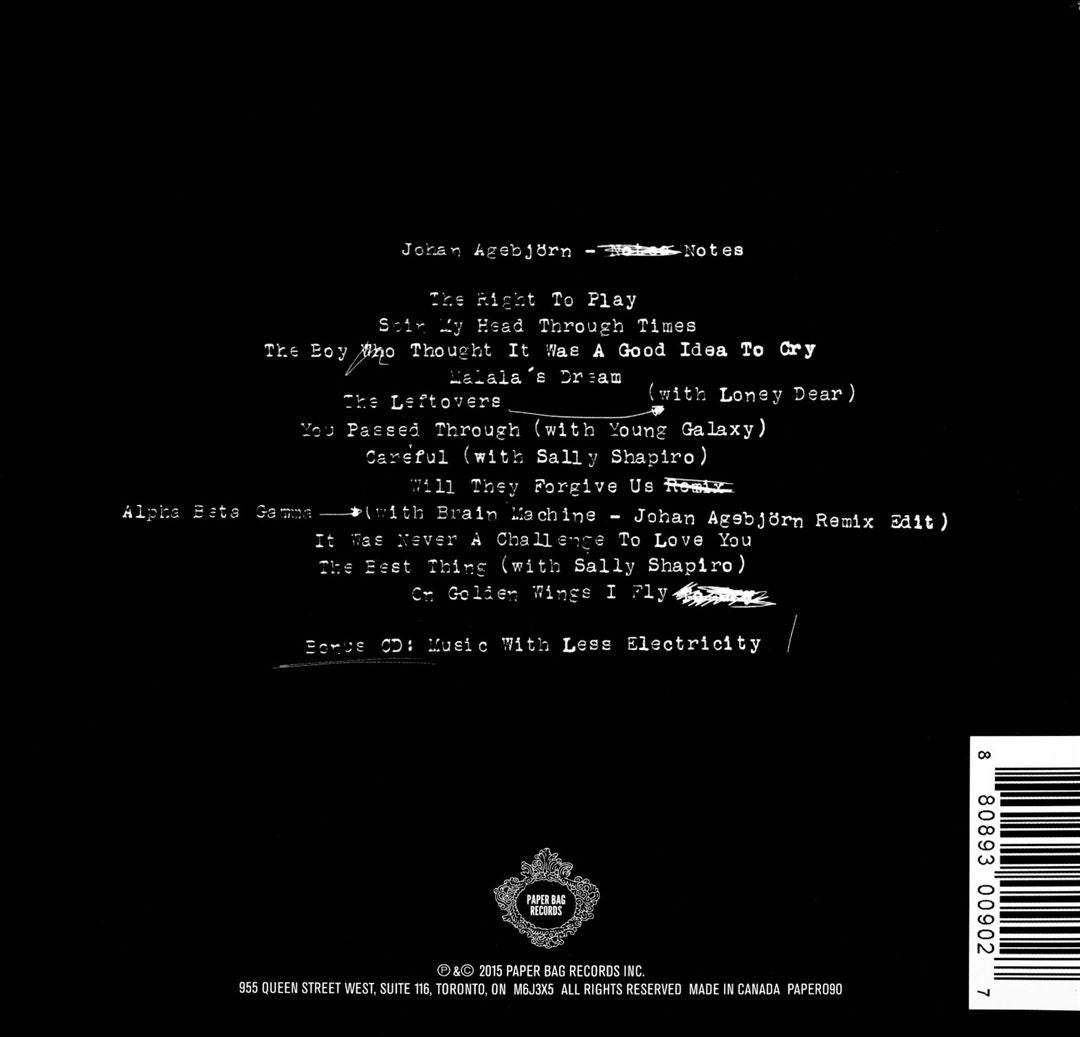 Notes cover art