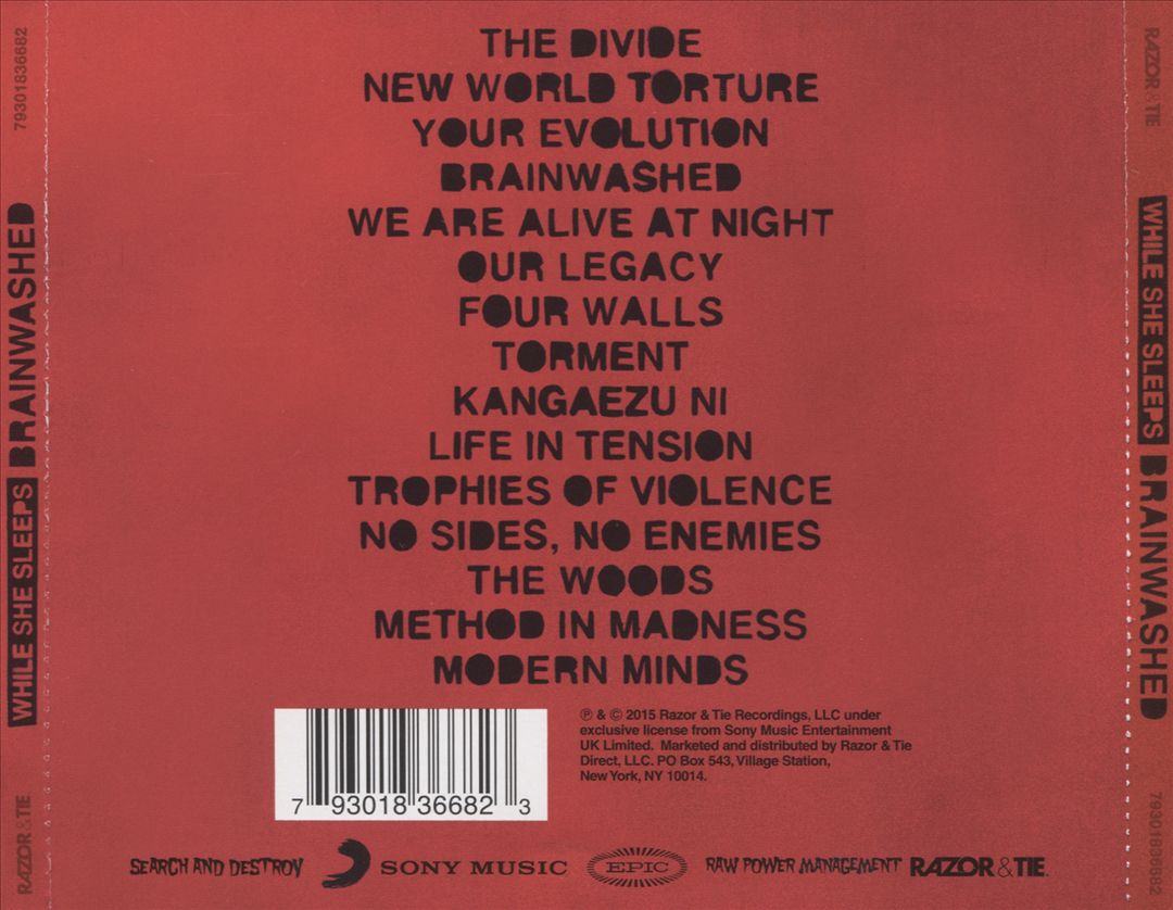 Brainwashed cover art