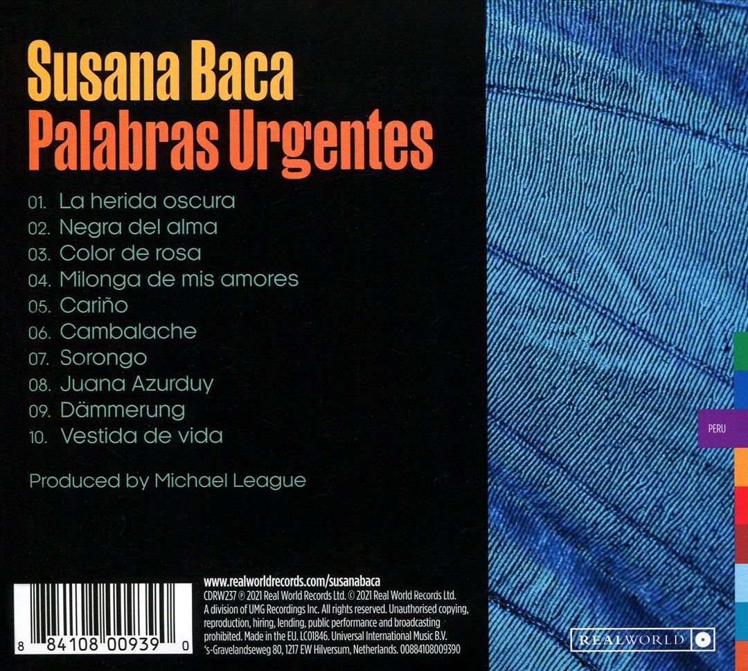 Palabras Urgentes cover art