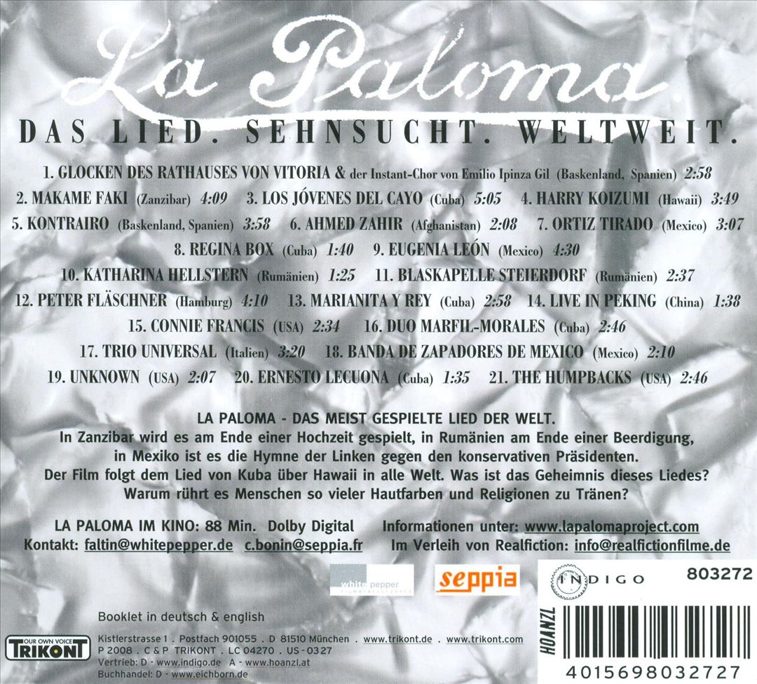 Paloma, Vol. 5: One Song for All Worlds cover art