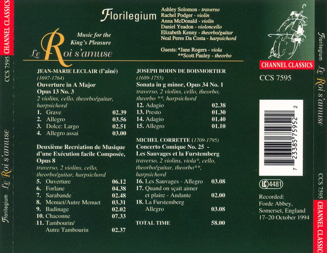 Roi s'amuse cover art