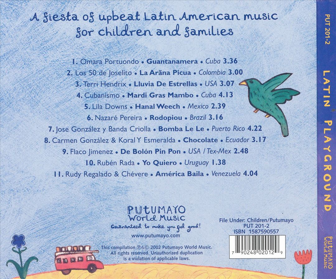Putumayo Presents: Latin Playground cover art