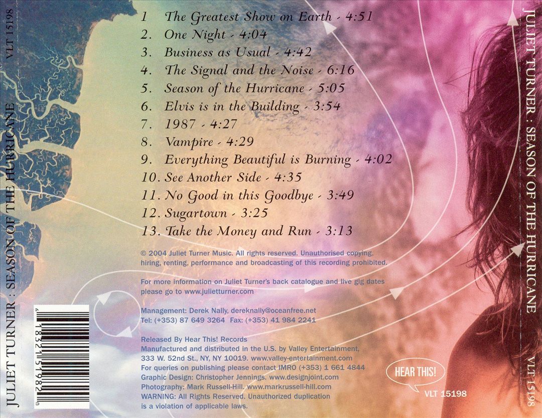 Season of the Hurricane cover art