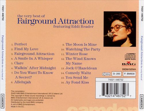 Very Best of Fairground Attraction Featuring Eddi Reader cover art