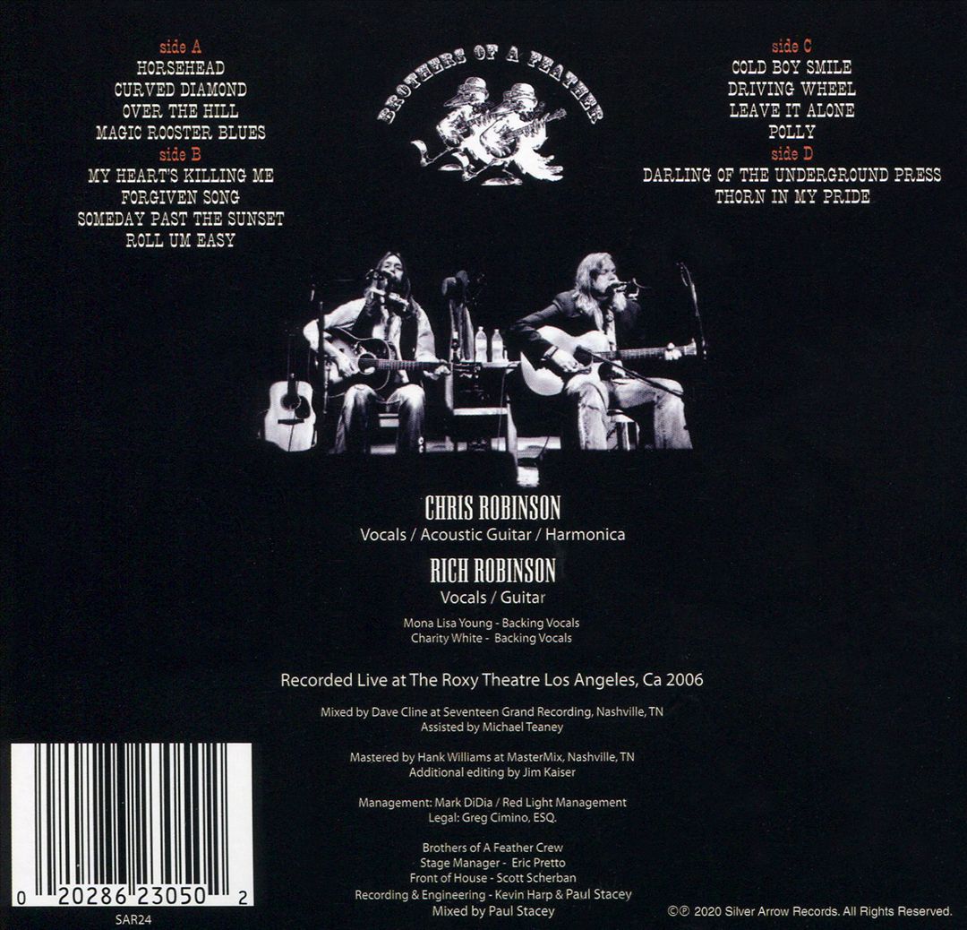 Live at the Roxy cover art