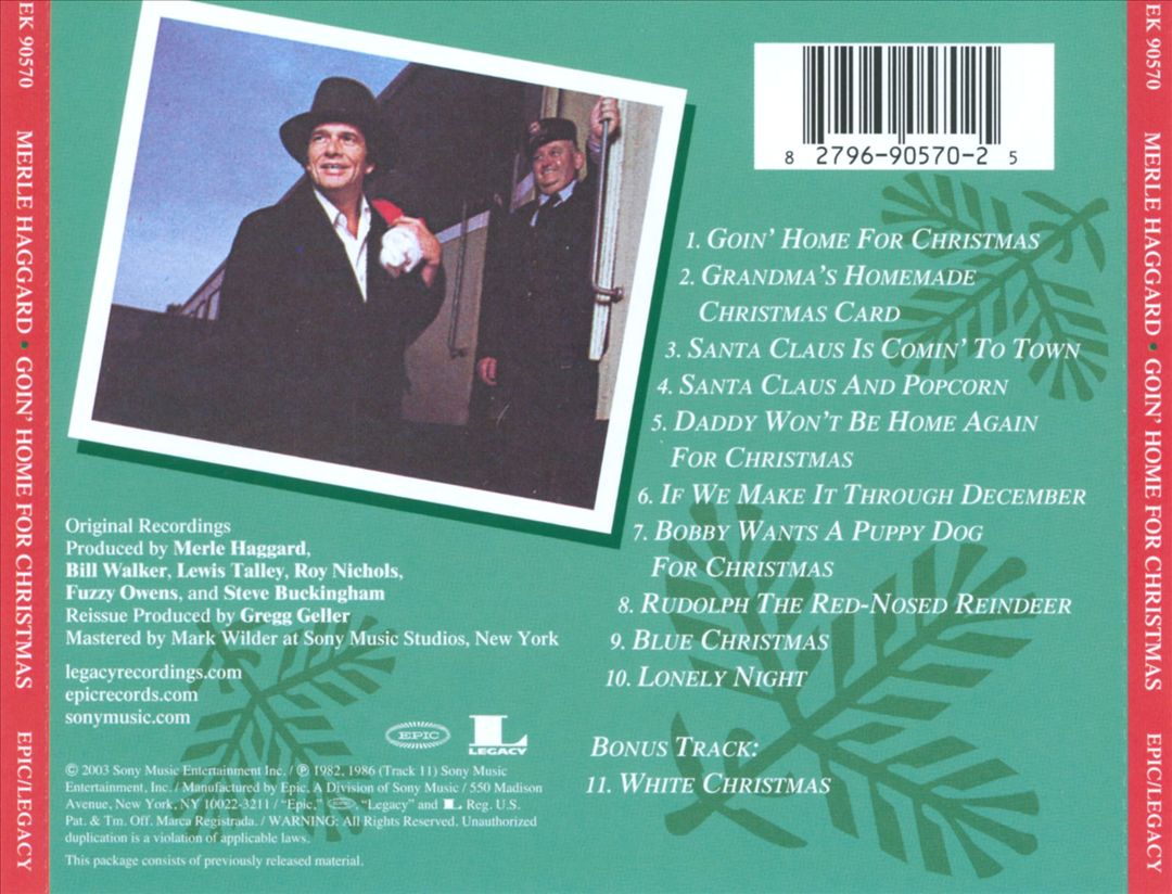 Goin' Home for Christmas cover art
