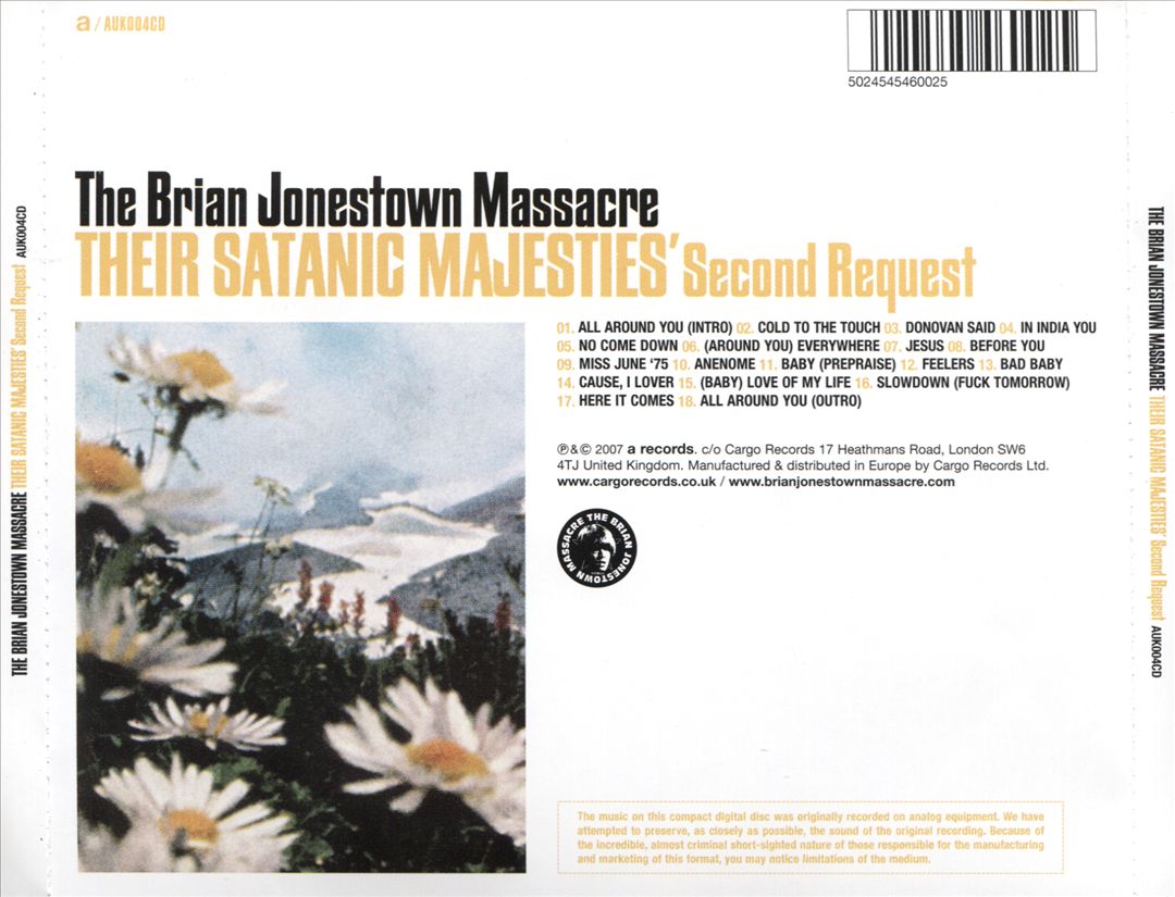 Their Satanic Majesties' Second Request cover art