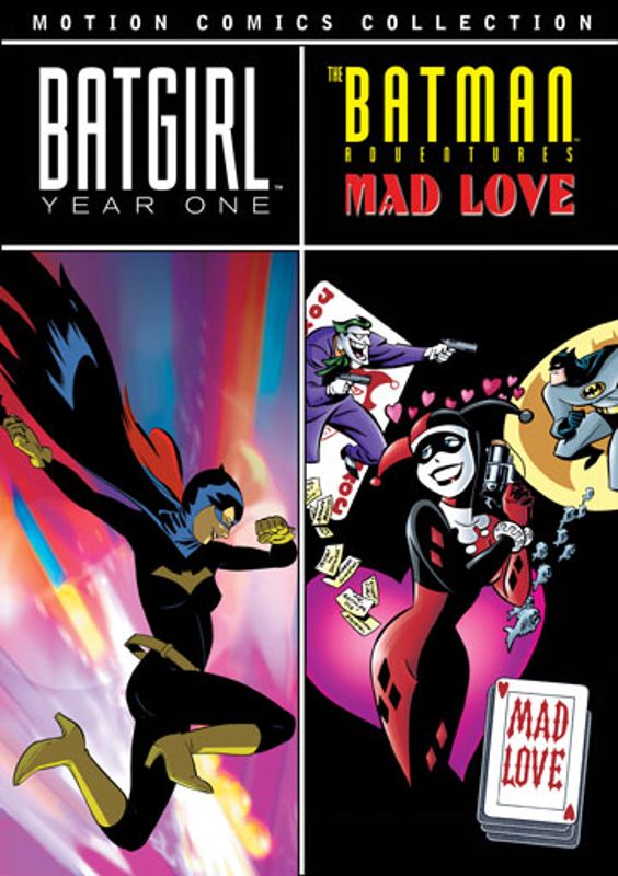 Batgirl: Year One/The Batman Adventures: Mad Love - Motion Comics Collection cover art