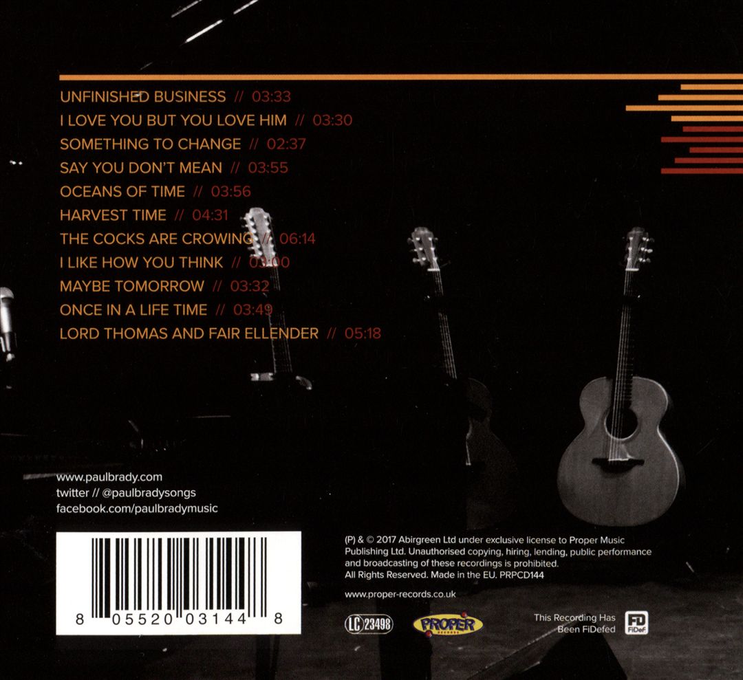 Unfinished Business cover art
