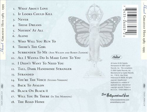 Greatest Hits 1985 -1995 cover art