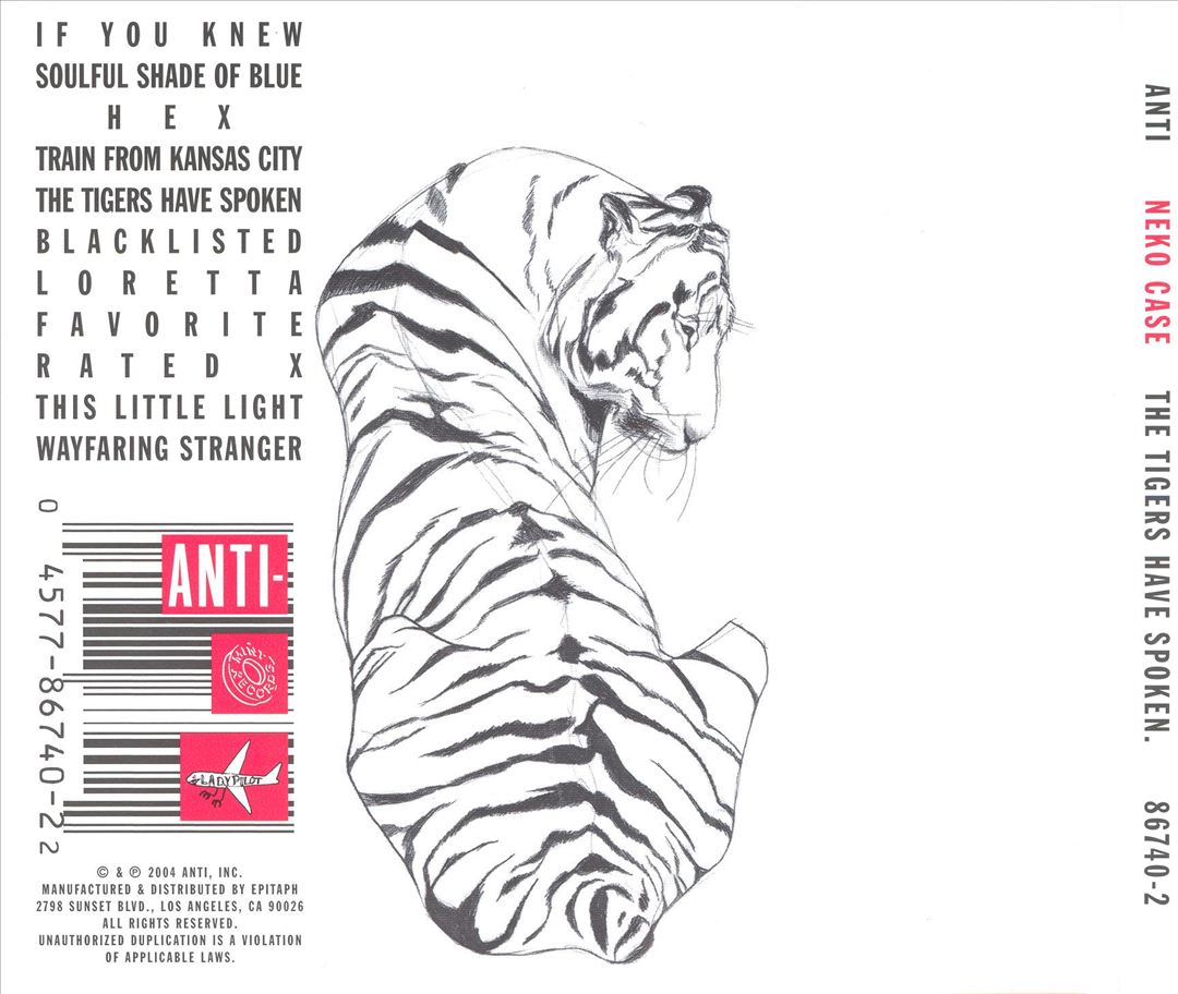 Tigers Have Spoken cover art