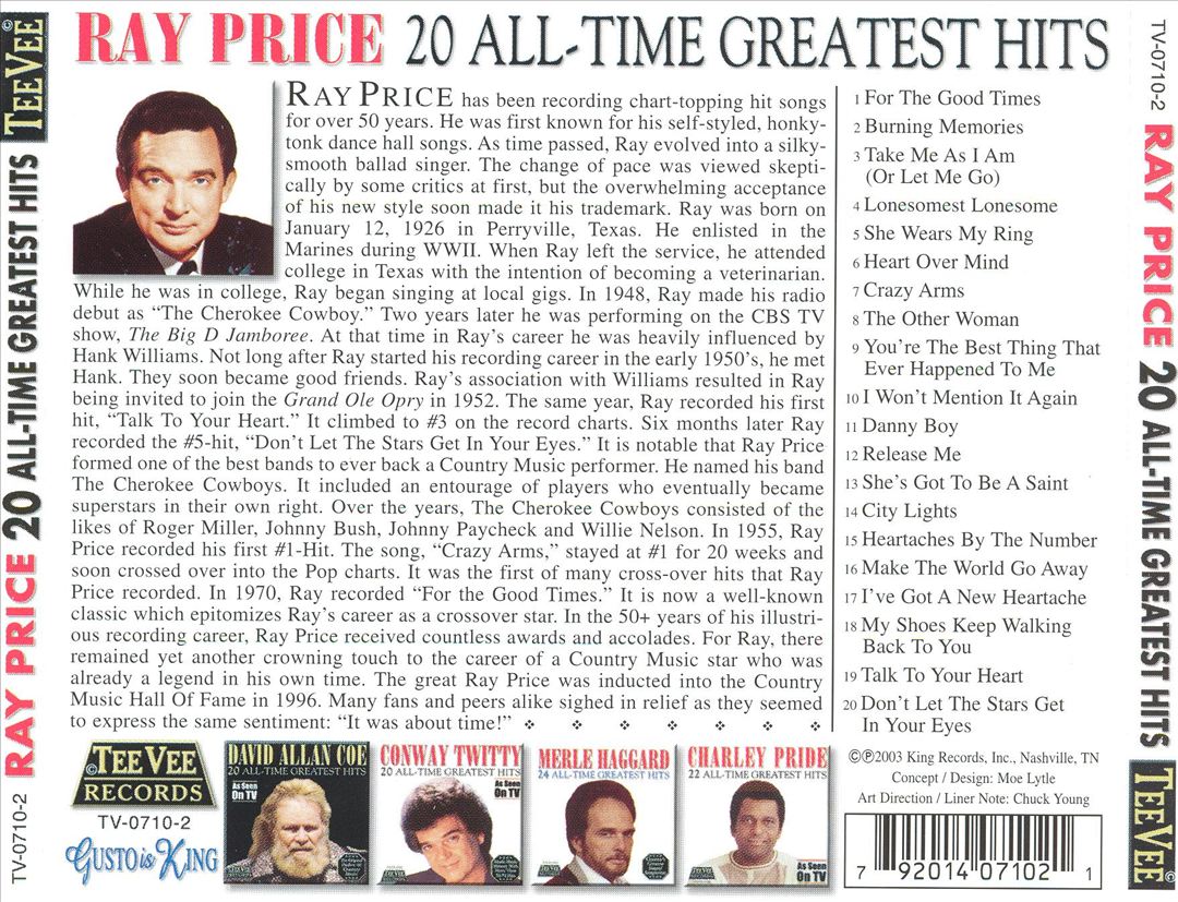 20 All-Time Greatest Hits cover art