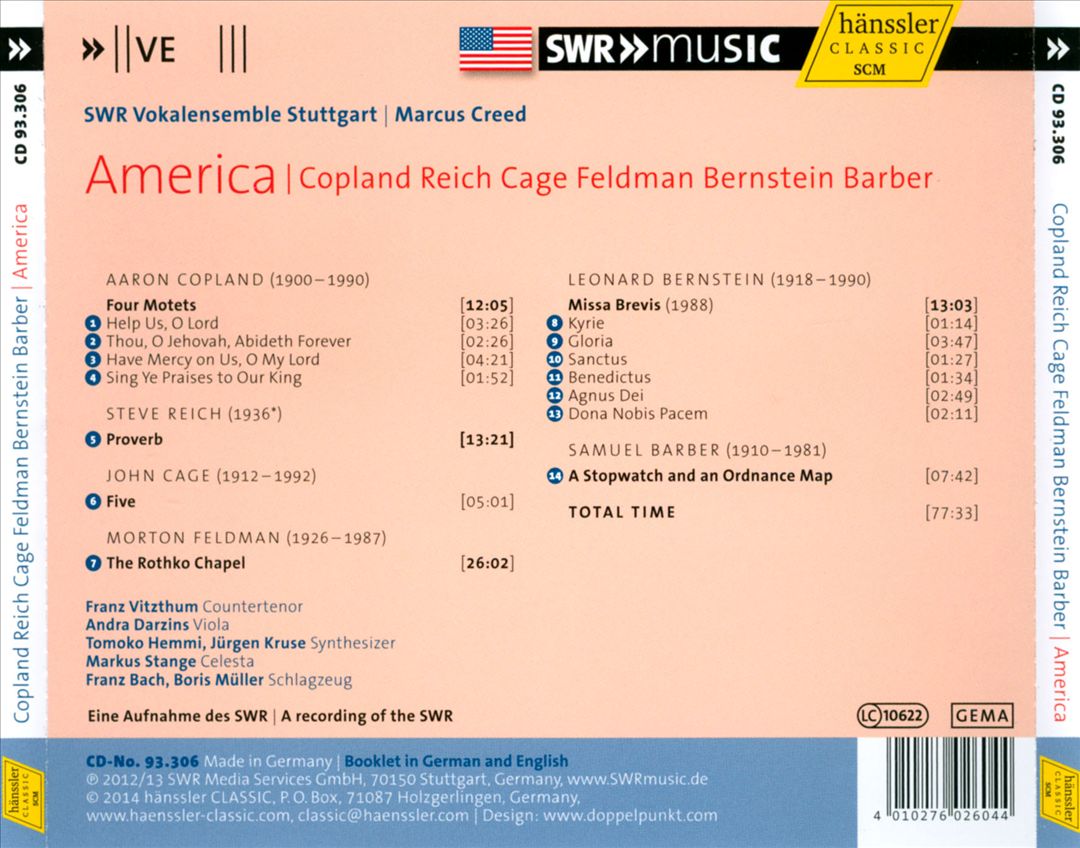 America cover art