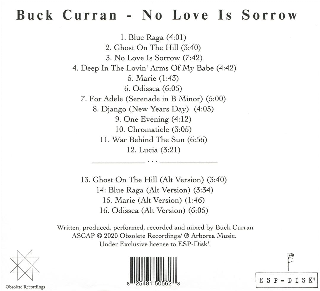 No Love Is Sorrow cover art
