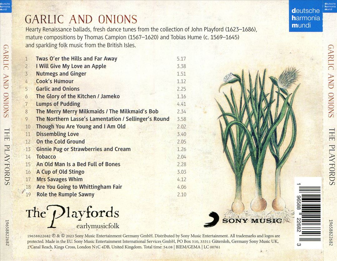 Garlic & Onions cover art