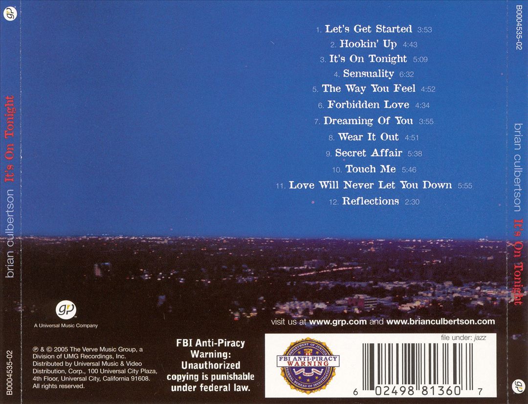 It's on Tonight cover art