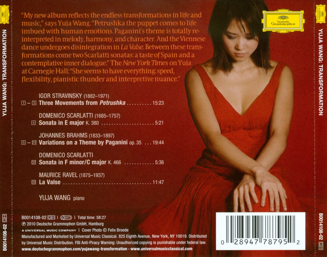 Transformation: Stravinsky, Scarlatti, Brahms cover art