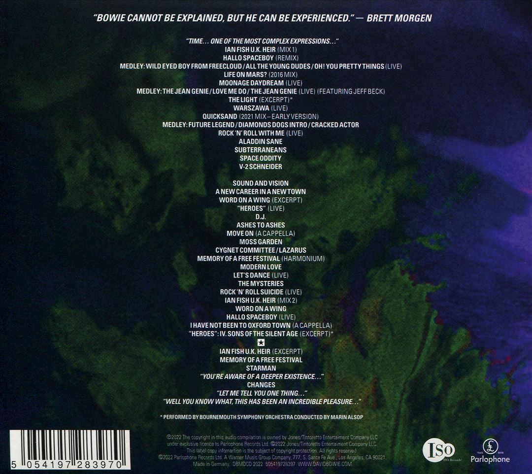 Moonage Daydream: A Film by Brett Morgen cover art