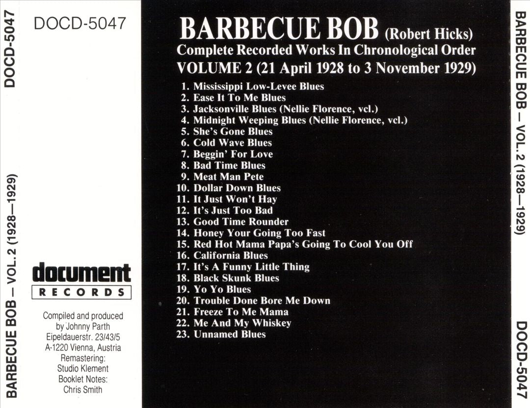 Complete Recorded Works, Vol. 2 (1928-1929) cover art