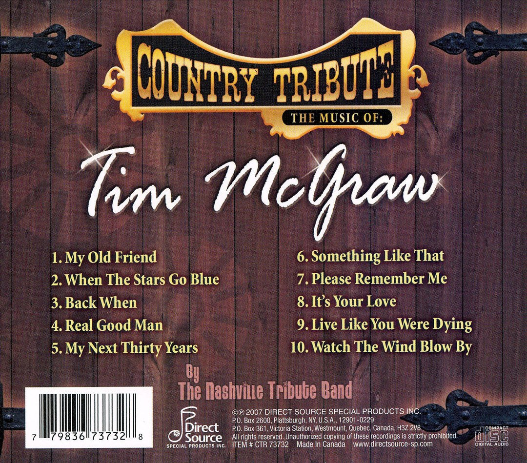 Tribute to Tim McGraw cover art