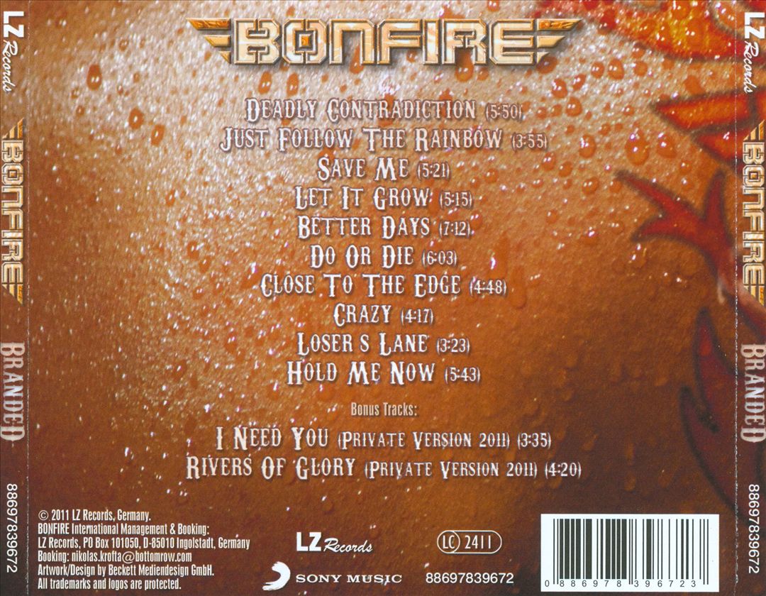 Branded cover art