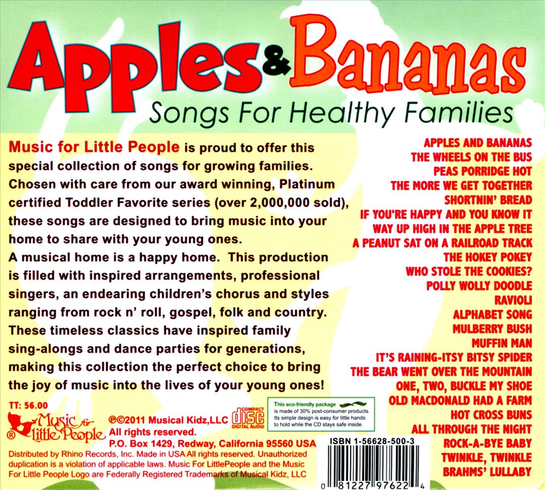 Favorites Series: Apples and Bananas cover art
