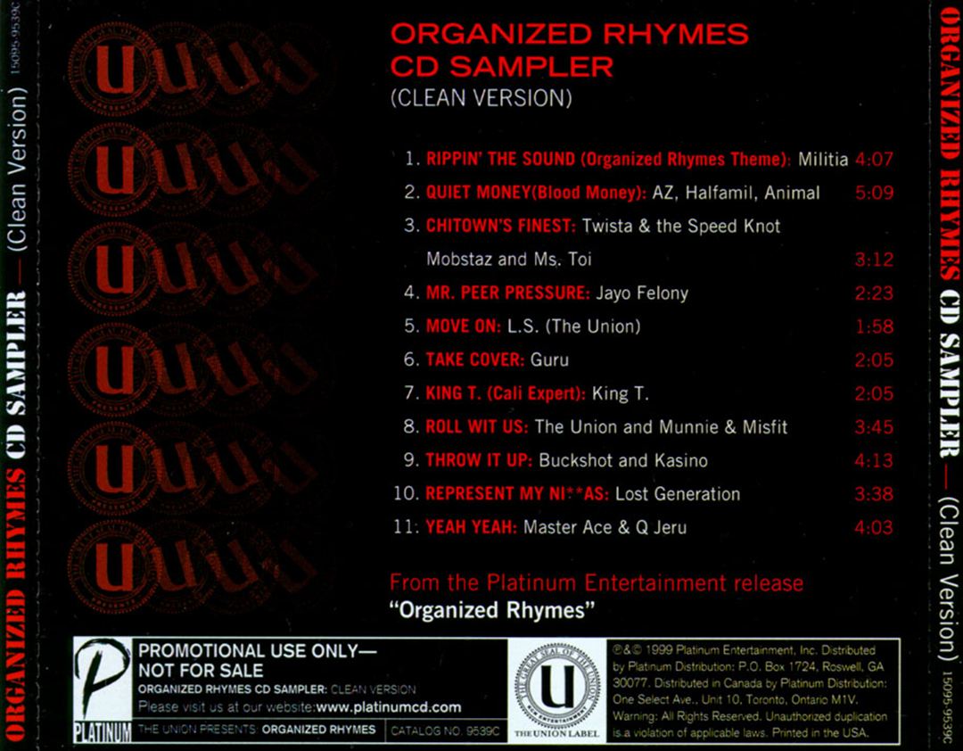Organized Rhymes cover art