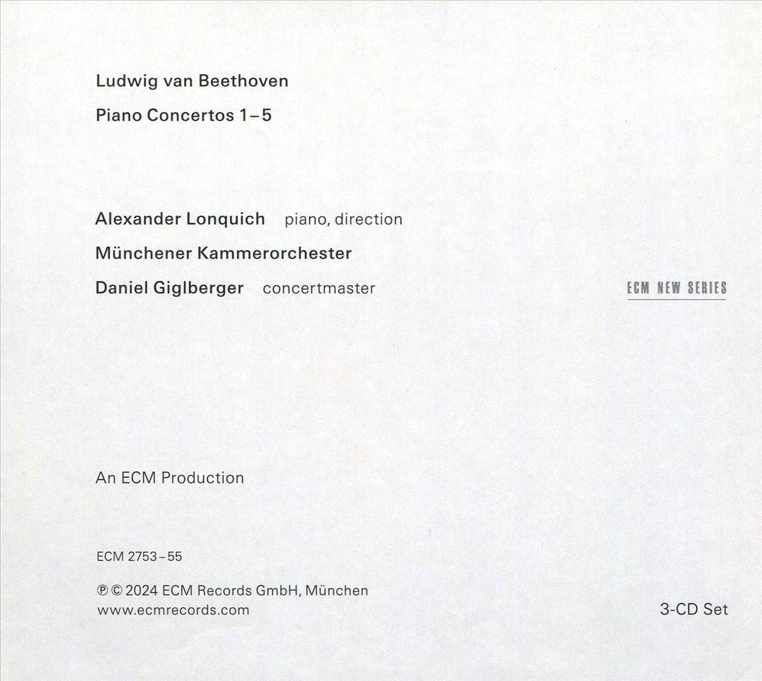 Ludwig van Beethoven: The Piano Concertos cover art