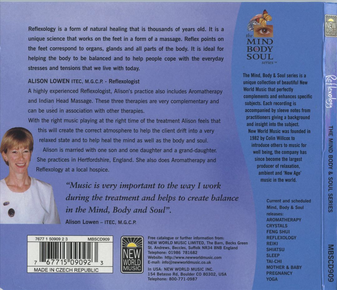 Reflexology: The Mind Body and Soul Series cover art