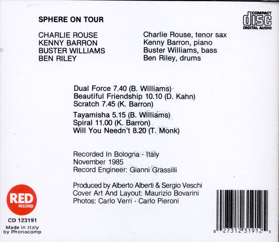 On Tour cover art
