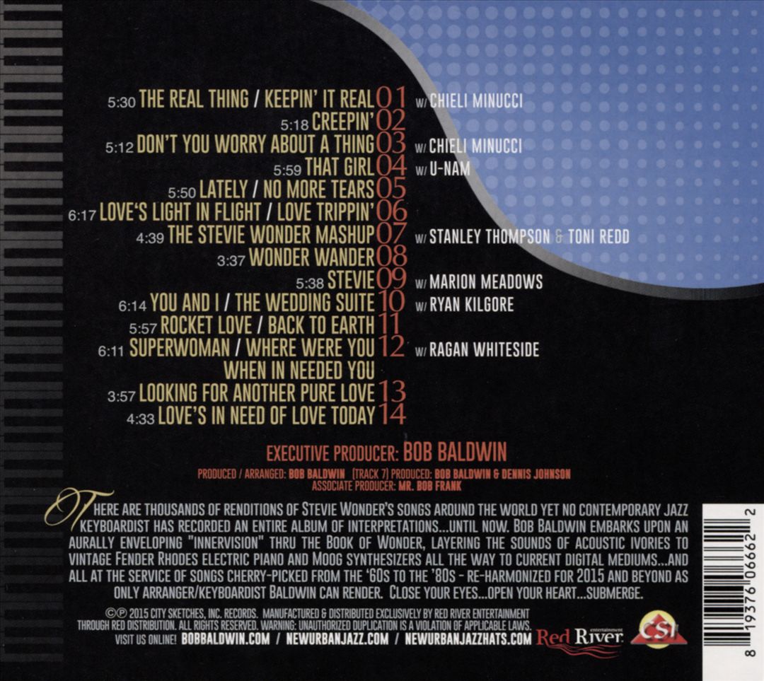 MelloWonder: Songs in the Key of Stevie cover art