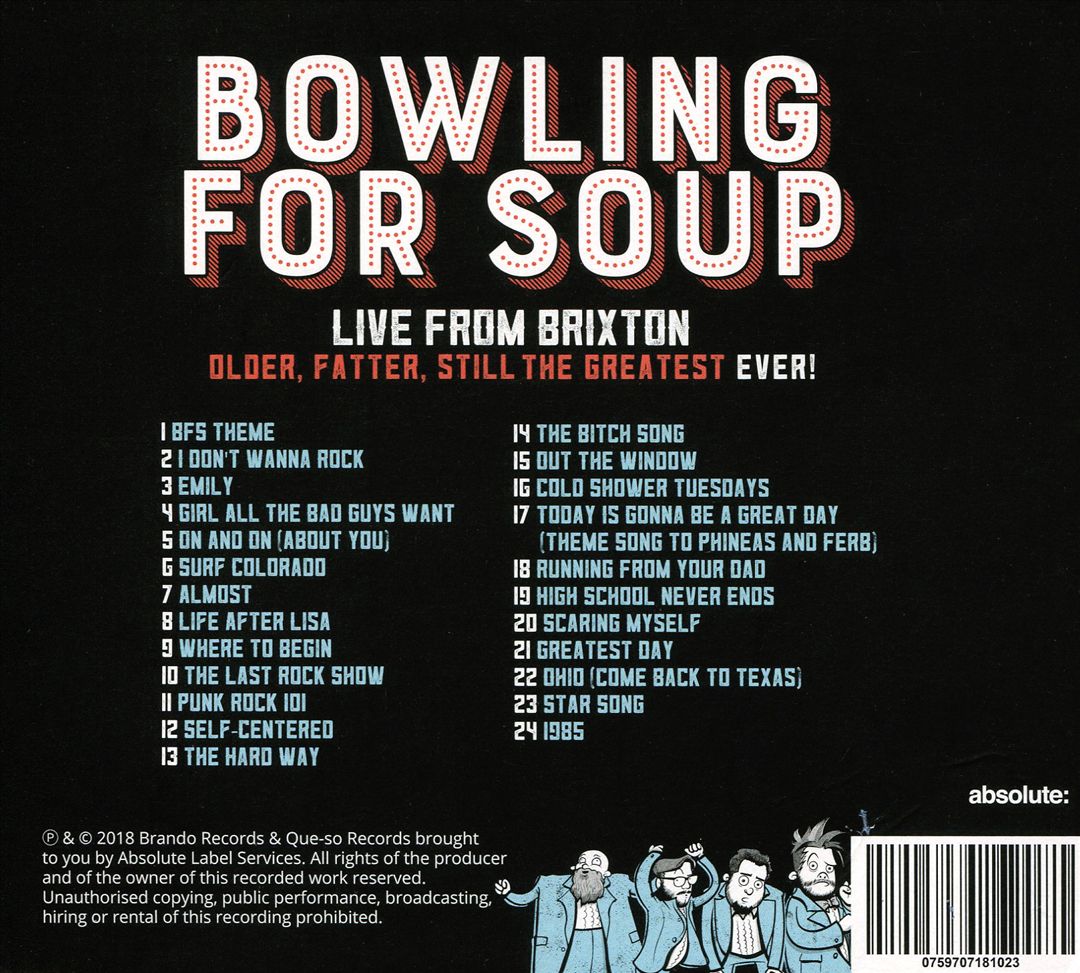 Older, Fatter, Still the Greatest Ever: Live from Brixton cover art