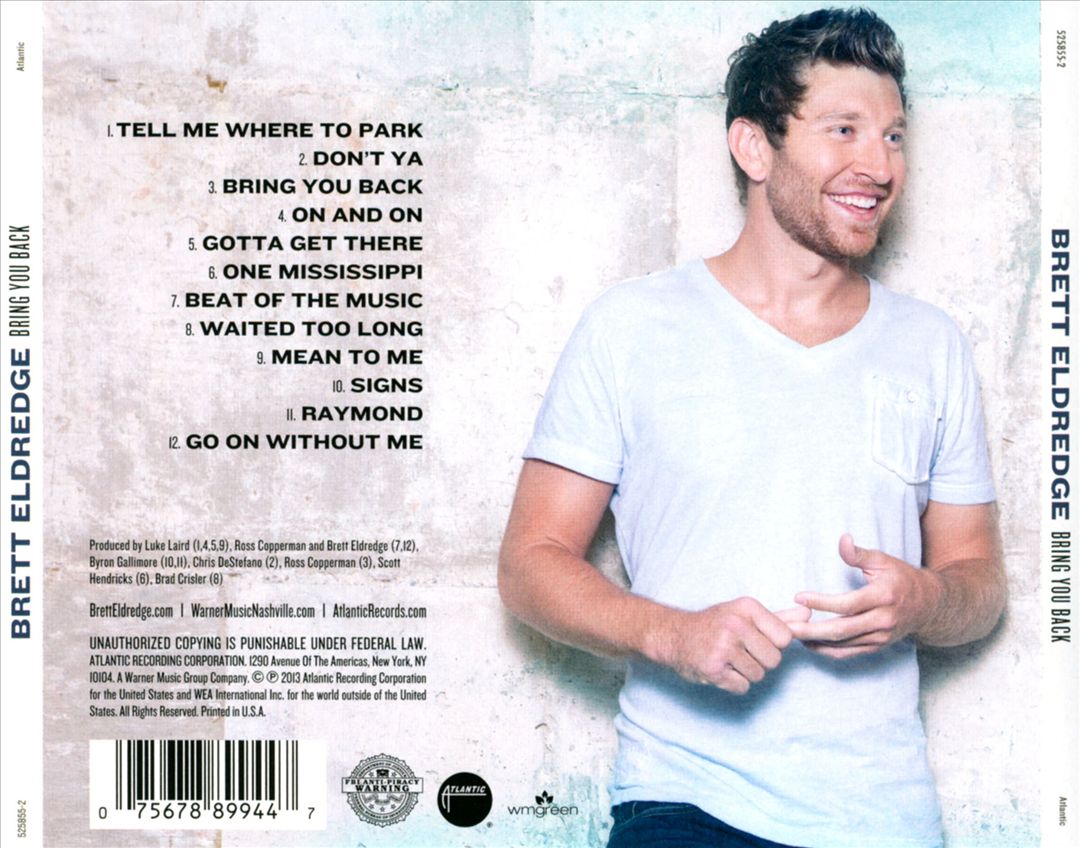 Bring You Back cover art